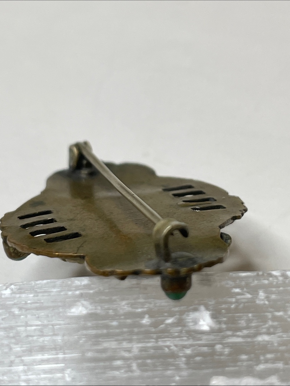 Vintage Egyptian Revival Pharaoh Victoria Era Brooch - Picture 6 of 8